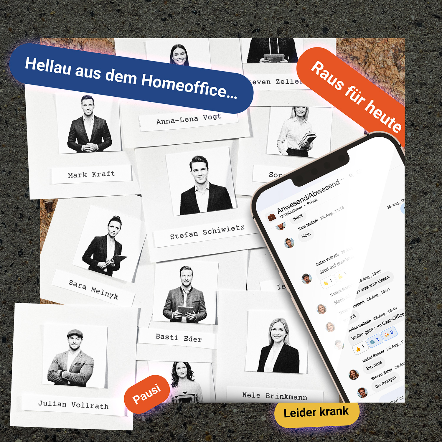 Arbeitszeit zwischen den Zeilen
